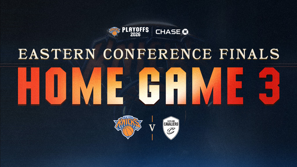 New York Knicks vs. Cleveland Cavaliers; Eastern Conference Finals, Home Game 3