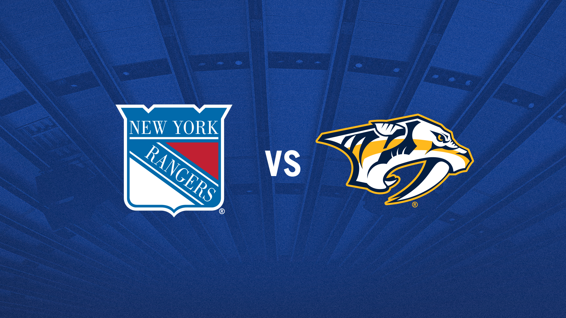 New York Rangers vs. Nashville Predators