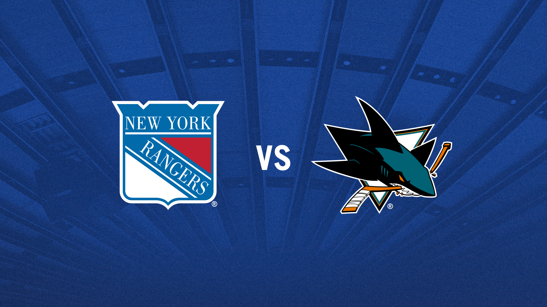 New York Rangers vs. San Jose Sharks